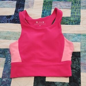 Wilo Pink Sports Bra (fits like an XS)